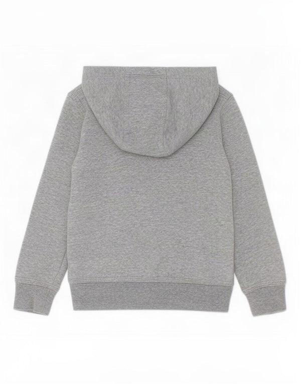 Nike Pull à capuche zippé pour garçon 3-4 ans XS Gris chiné coton