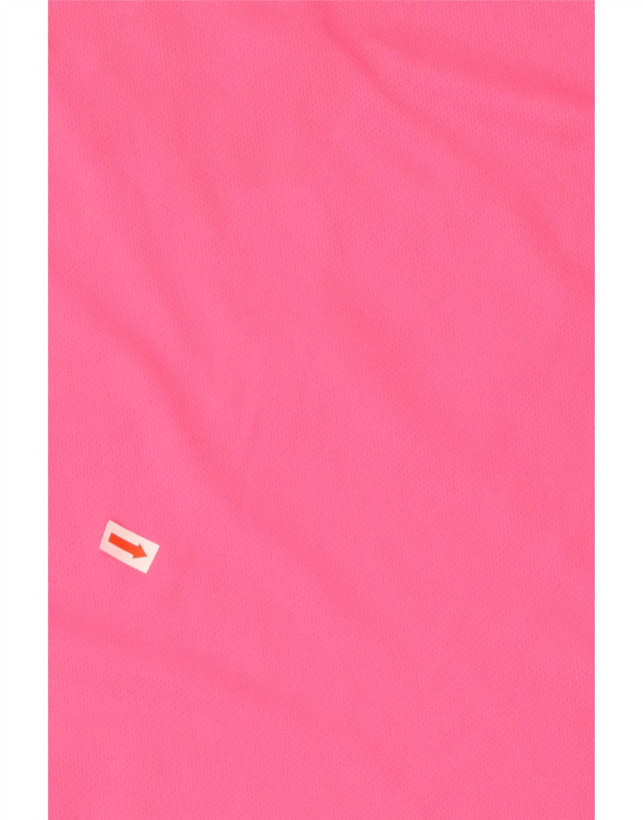 ADIDAS T-shirt Climalite Graphic pour hommes, grand, en polyester color block rose