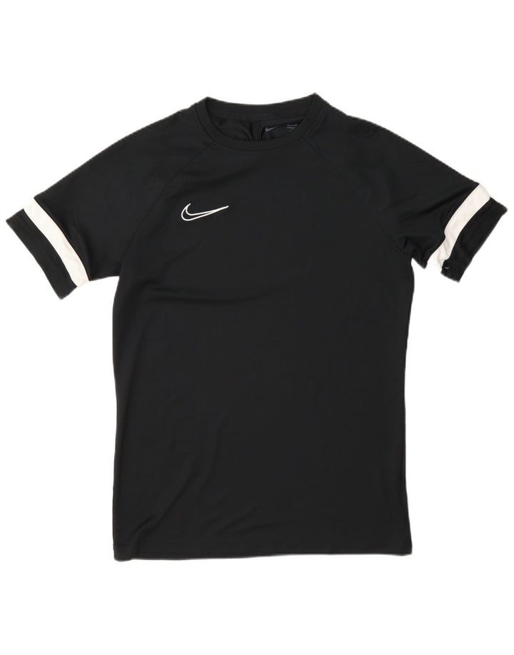 Nike Hommes Dri Fit T-Shirt Haut Noir Colorblock Polyester