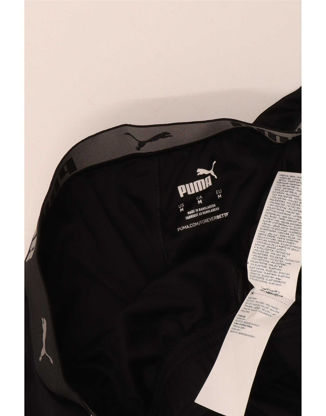 Puma Short Graphic Sport Homme Noir Moyen Polyester