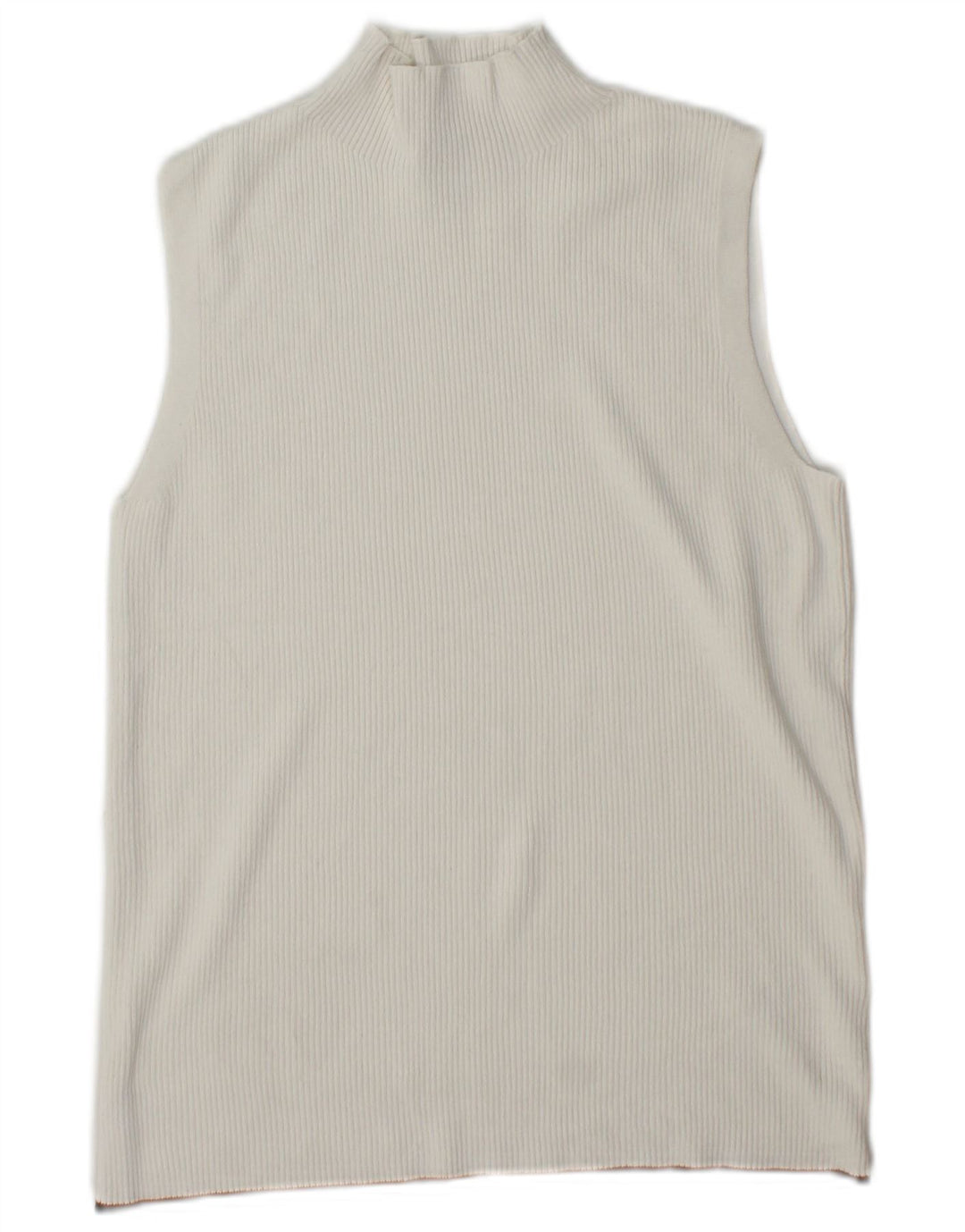 Marks & Spencer Débardeur pour femme UK 14 Large Blanc Viscose