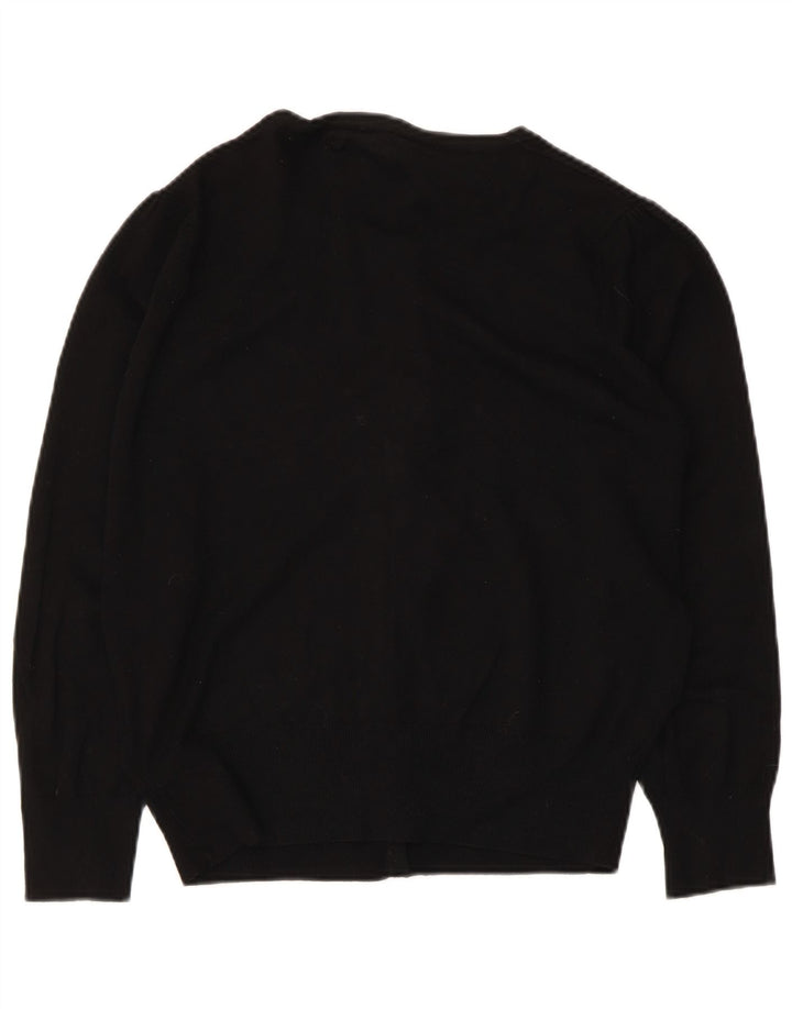 Marks & Spencer Pull Cardigan Femme UK 14 Medium Noir Viscose