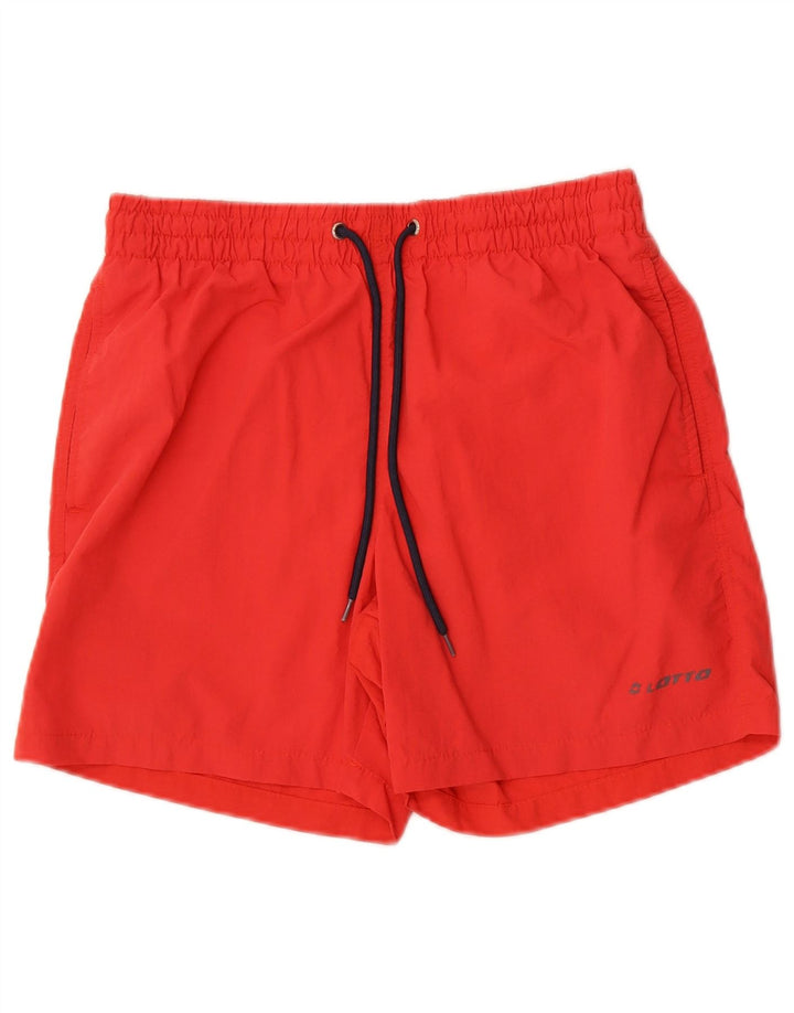 Lotto Short de Bain Homme Rouge Moyen