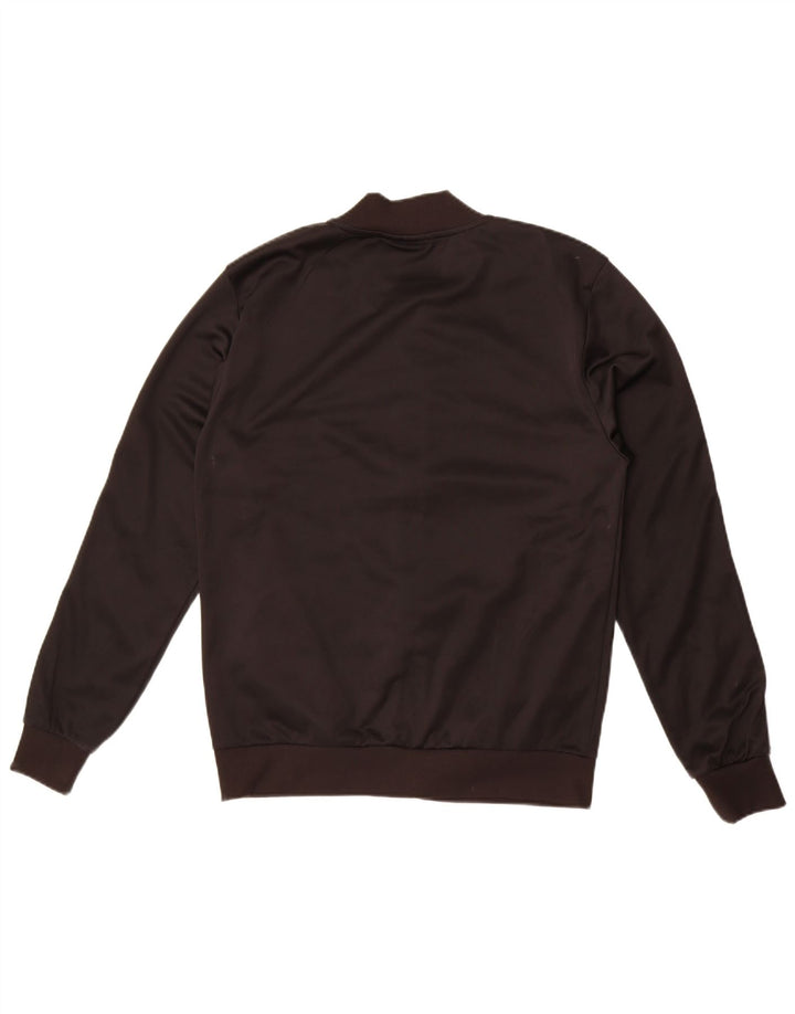 Fila Veste de survêtement graphique pour hommes, petit, noir, polyester