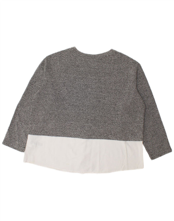 Marks & Spencer Chemisier Femme UK 20 2XL Gris Moucheté Polyester