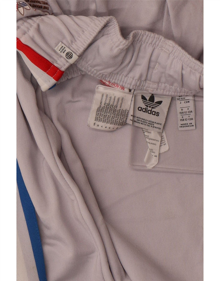 Adidas Pantalon de Survêtement Garçon Joggers 12-13 ans Gris Polyester