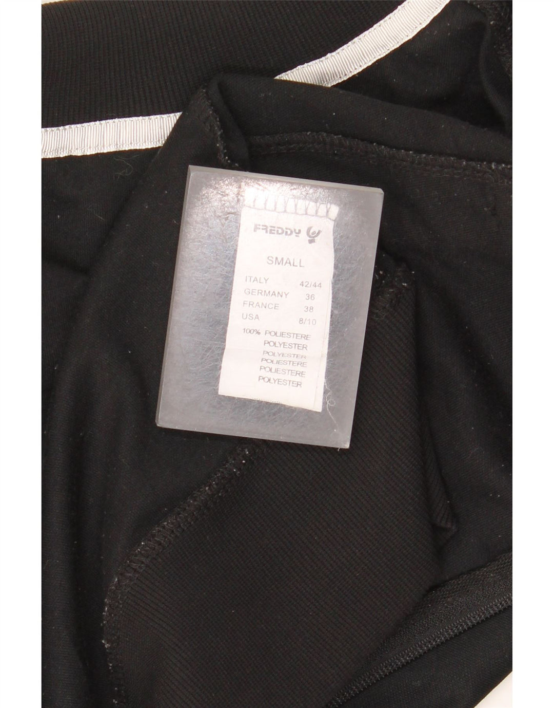 Freddy Veste de survêtement graphique pour femme UK 10 Small Noir Polyester