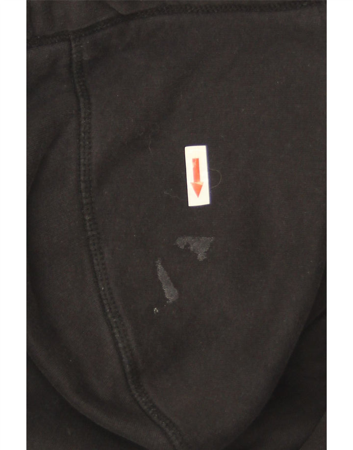 Superdry Pull à capuche zippé en coton noir moyen pour homme