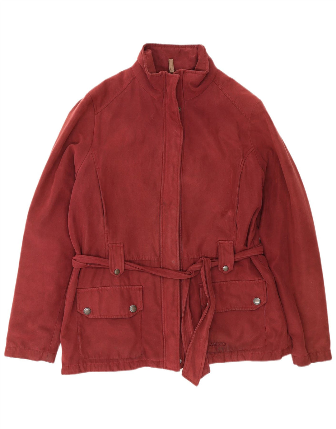 Musto Veste utilitaire pour femme UK 16 Large Bordeaux Polyester