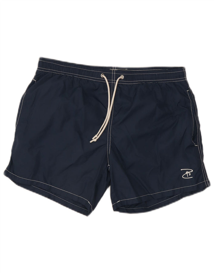 Pierre Cardin Short De Bain Homme Petit Bleu Marine Polyester