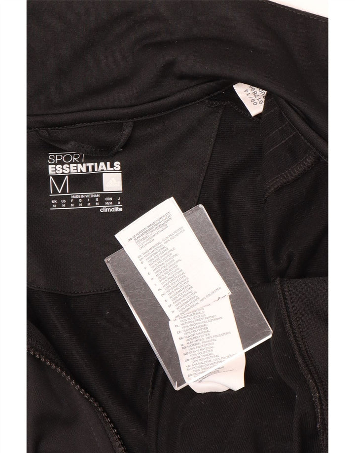 Adidas Veste de survêtement Climalite pour homme Noir moyen Polyester
