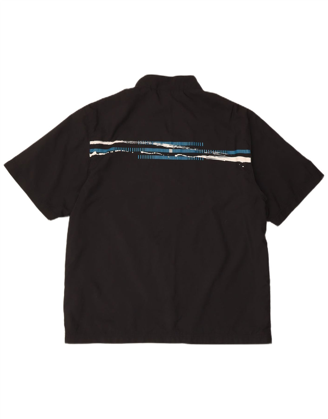 Adidas Veste de survêtement à manches courtes pour homme Petit noir Polyester