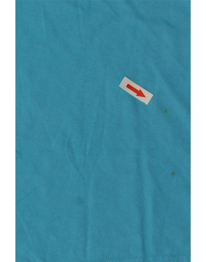 Adidas T-Shirt Graphique Homme Bleu Moyen