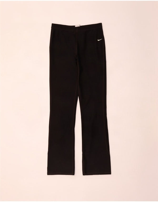 Pantalon de survêtement Nike Femme UK 10/12 Noir Moyen Polyester
