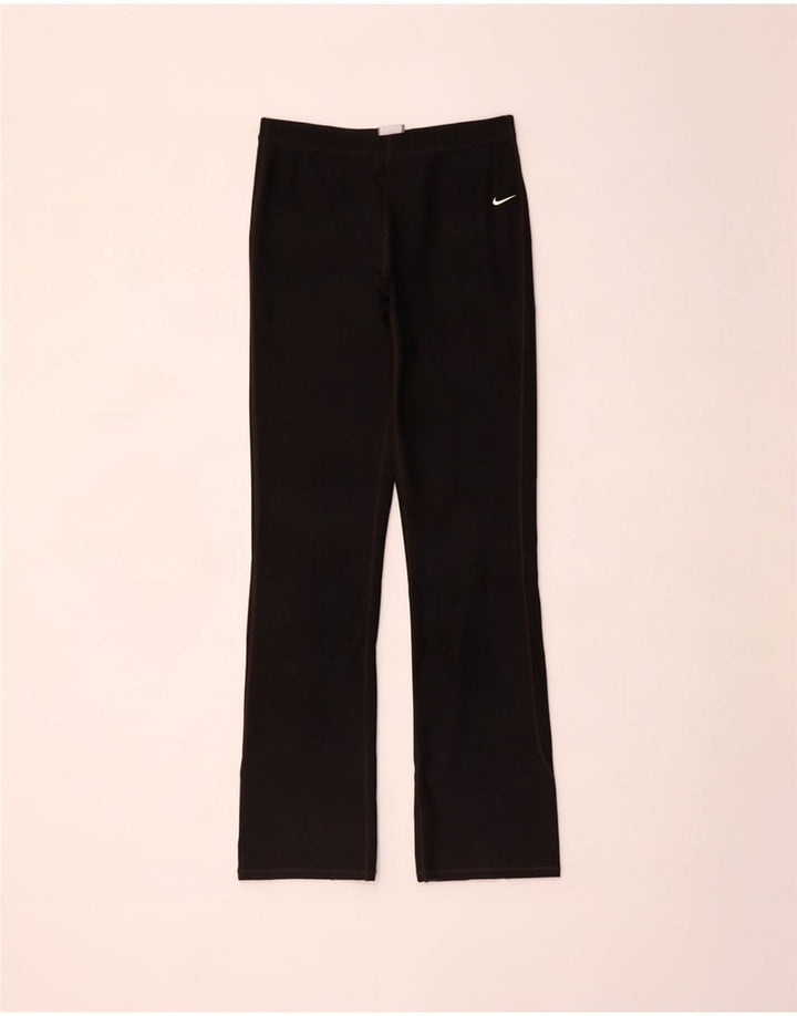 Pantalon de survêtement Nike Femme UK 10/12 Noir Moyen Polyester