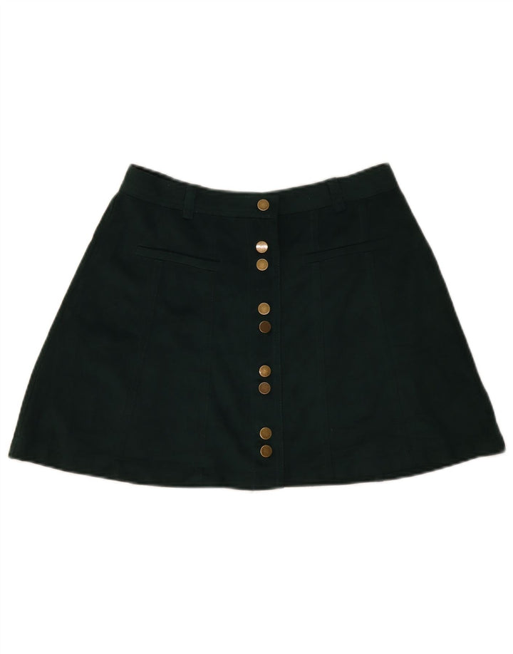 Zara Femme Trafaluc Mini Jupe Petit W26 Vert