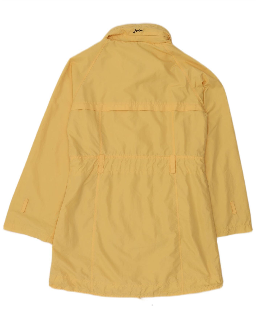 JOULES Imperméable Femme UK 12 Moyen Jaune Polyester