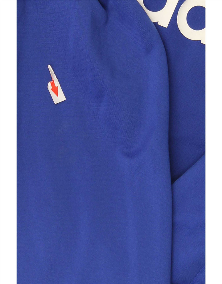 Veste de survêtement Adidas Graphic Garçon 15-16 ans Bleu Polyester