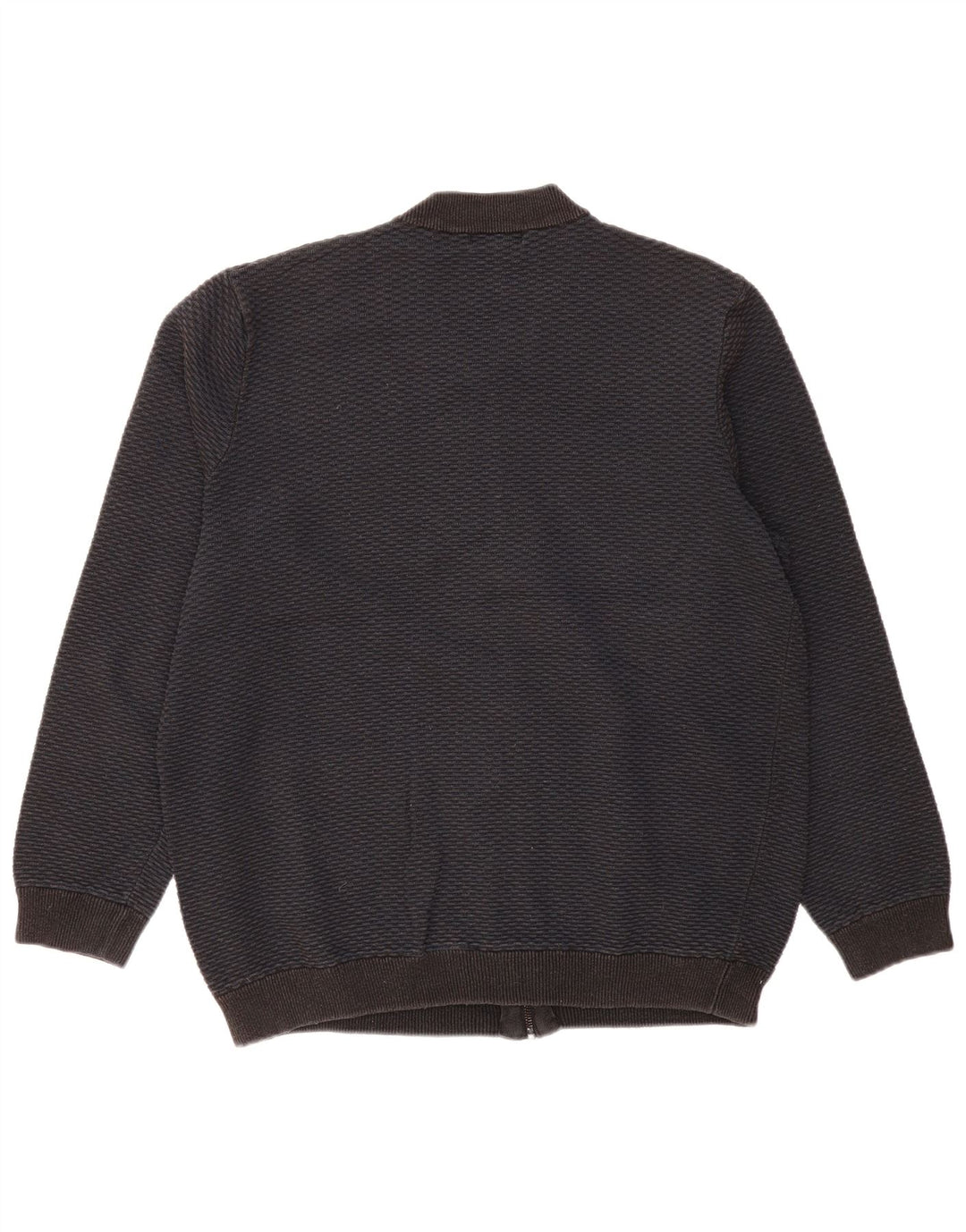 Marks & Spencer Cardigan entièrement zippé pour homme en coton noir 2XL