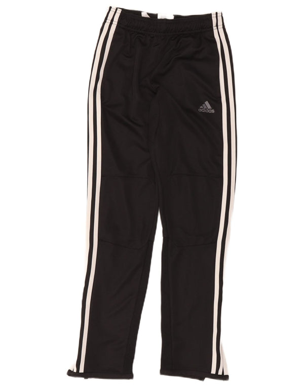 Adidas Pantalon de Survêtement Climalite Garçon 11-12 Ans Noir Polyester
