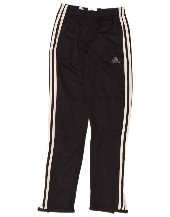 Adidas Pantalon de Survêtement Climalite Garçon 11-12 Ans Noir Polyester