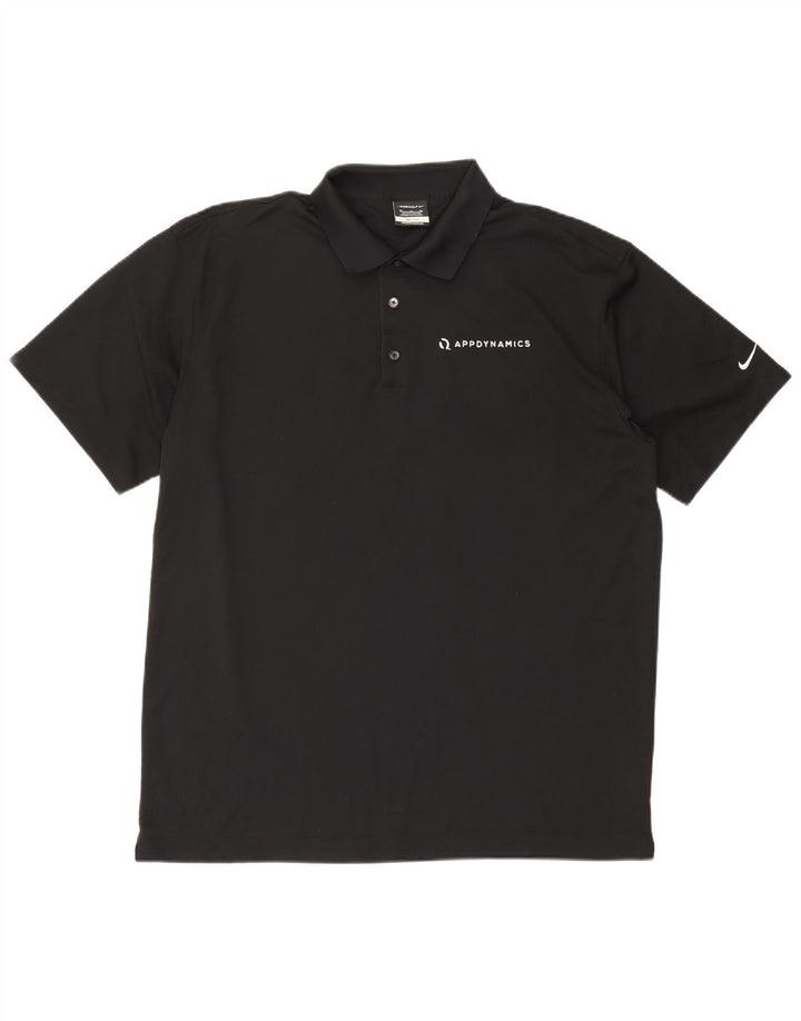 Nike Polo Dri Fit Homme XL Noir Polyester