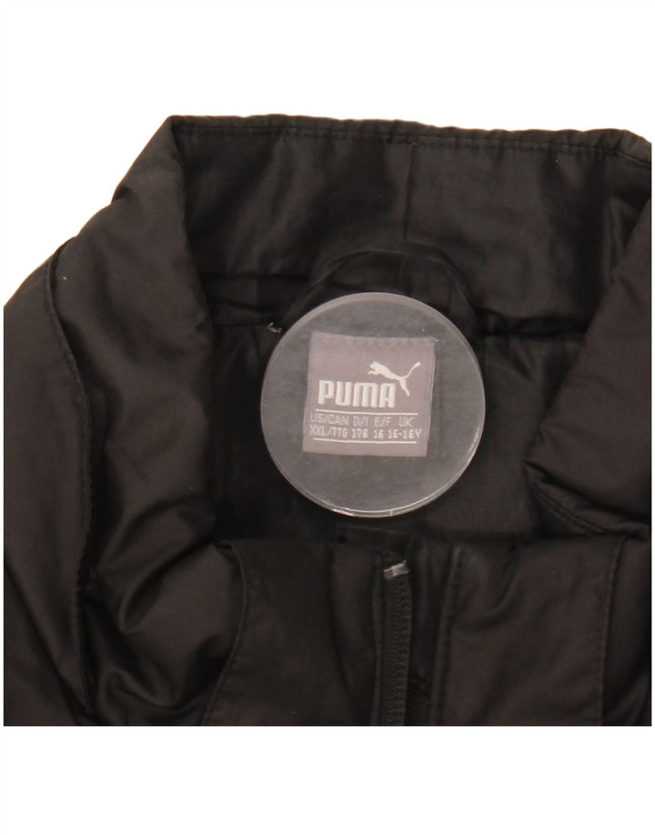 Puma Veste matelassée garçon 15-16 ans 2XL Noir