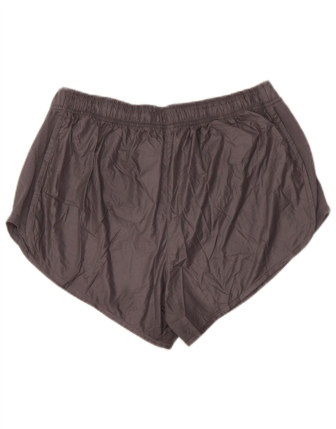 NIKE Short de sport Dri Fit pour femme UK 14 Large Gris