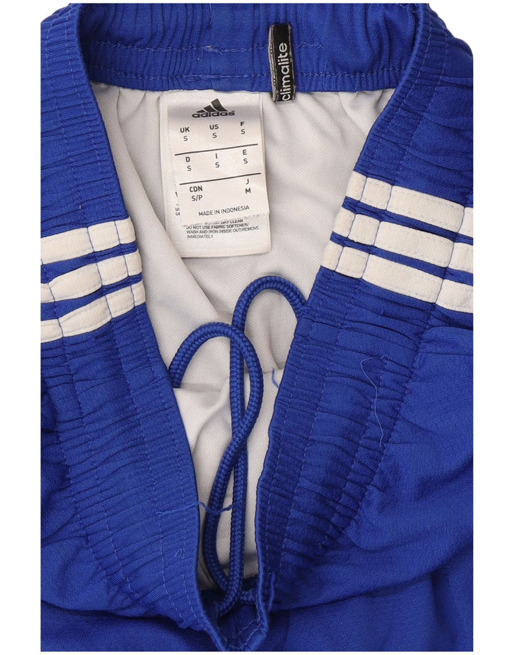 Adidas Short de sport Climalite pour homme Petit Bleu Polyester