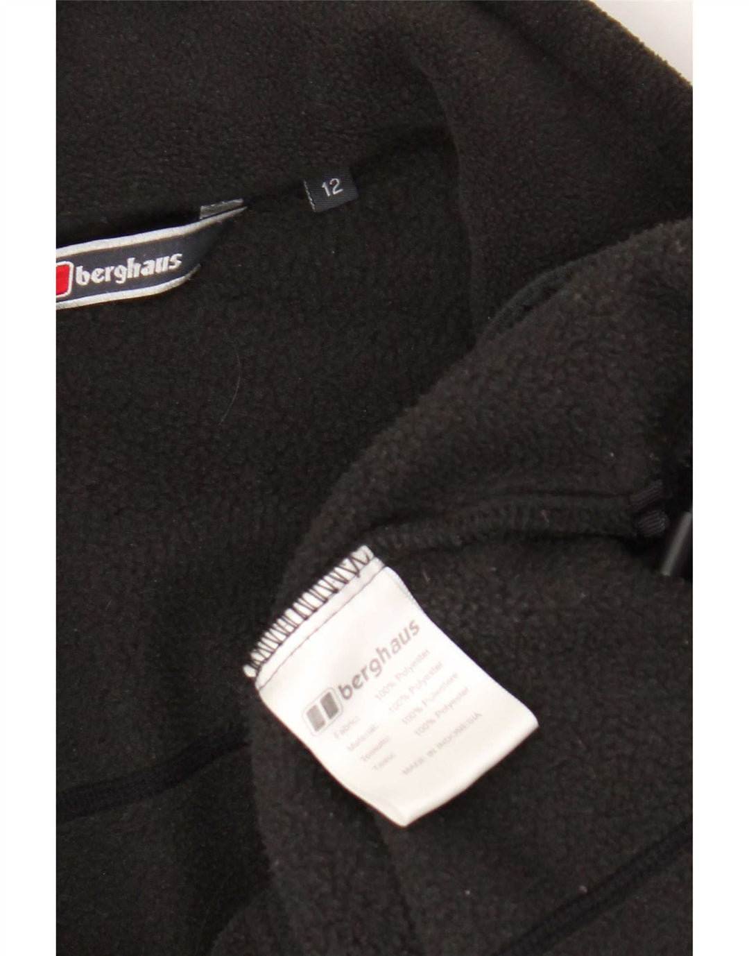 Berghaus Doublure Polaire Femme UK 12 Medium Noir Polyester