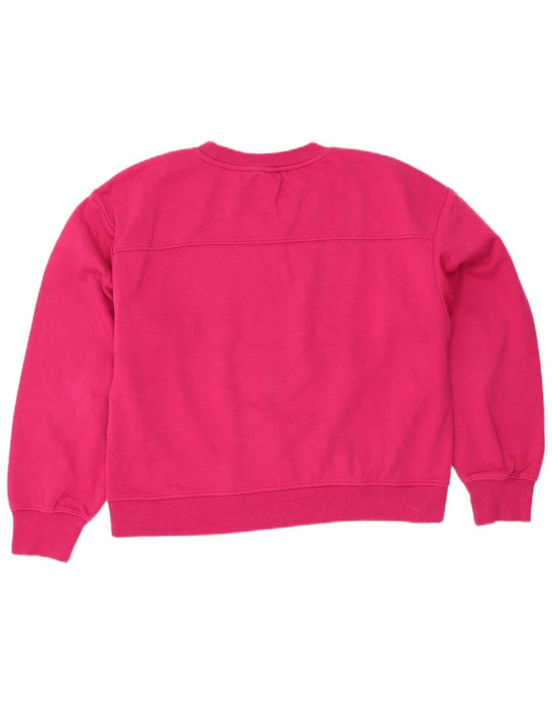 Zara Womens Crop Sweatshirt Jumper UK 16 Grand Rose
