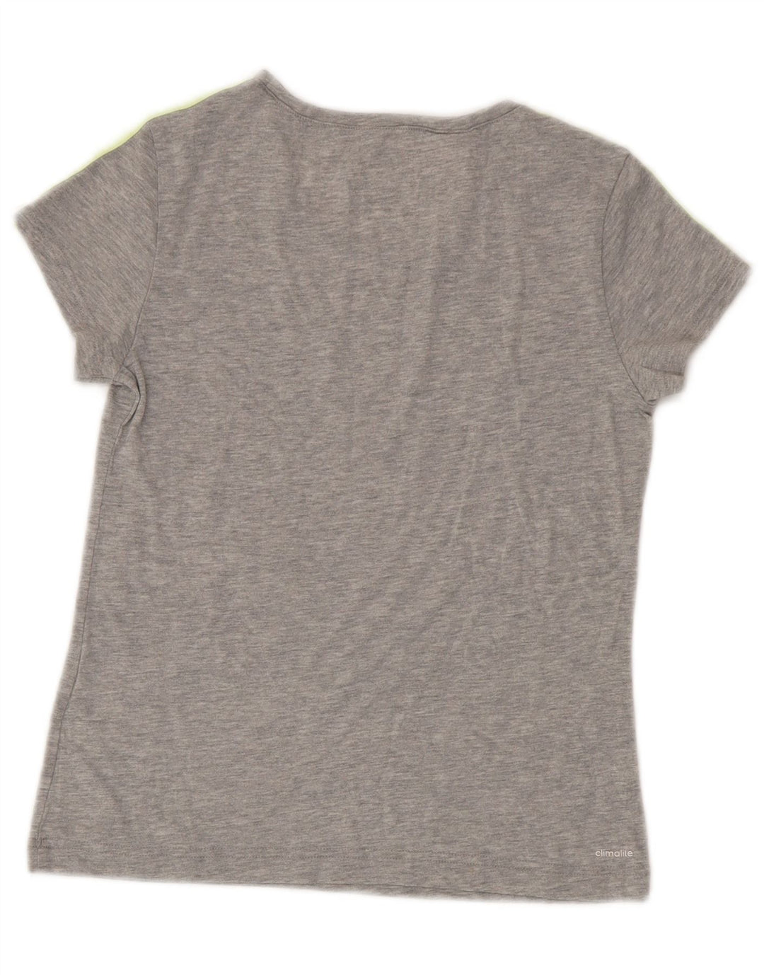 Adidas Garçon Climalite T-Shirt Top 11-12 ans Gris Polyester