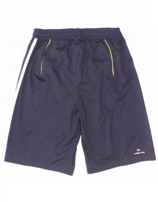 Adidas Garçon Climacool Sport Short 13-14 ans Bleu Marine Polyester