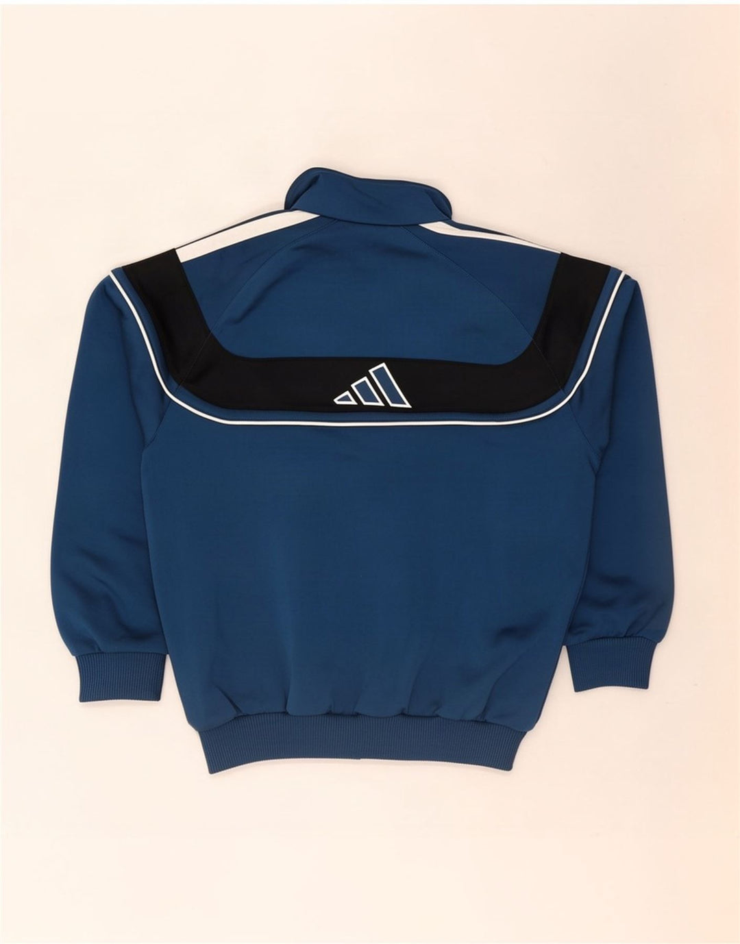 Adidas Veste de survêtement graphique pour garçon 9-10 ans Bleu marine Colourblock