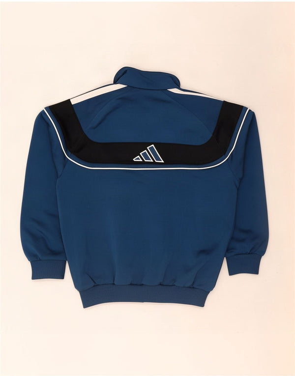 Adidas Veste de survêtement graphique pour garçon 9-10 ans Bleu marine Colourblock