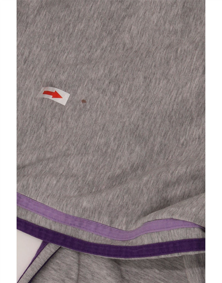 ADIDAS Pantalon de survêtement Climalite pour femme UK 12/14 Gris moyen Coton