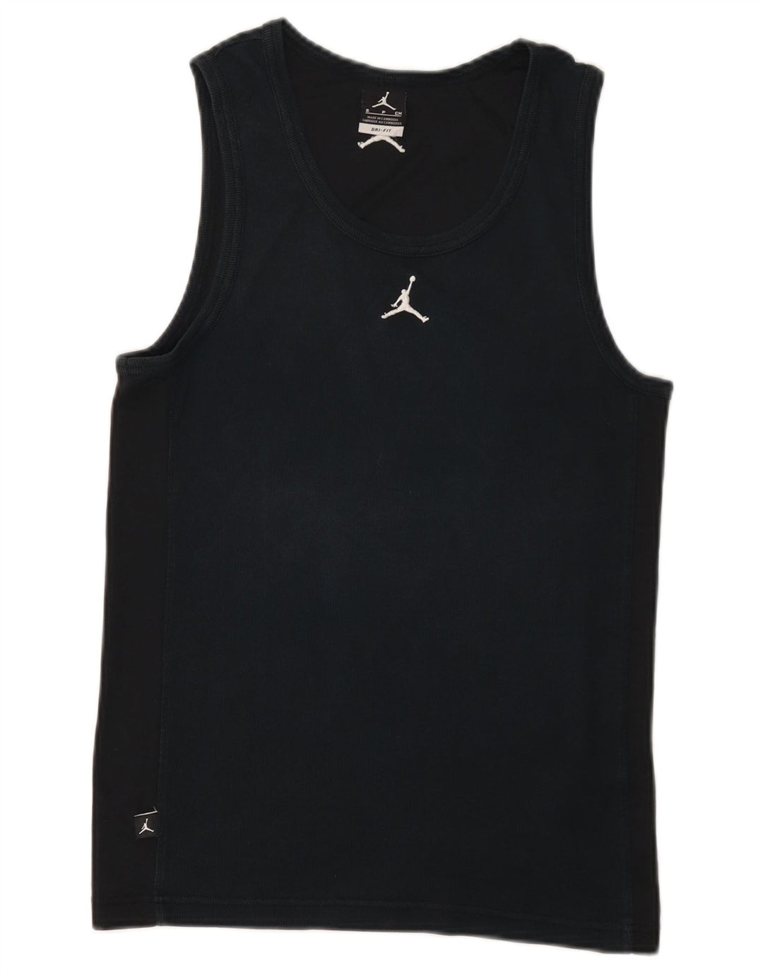 Jordan Hommes Dri Fit Débardeur Petit Noir Coton