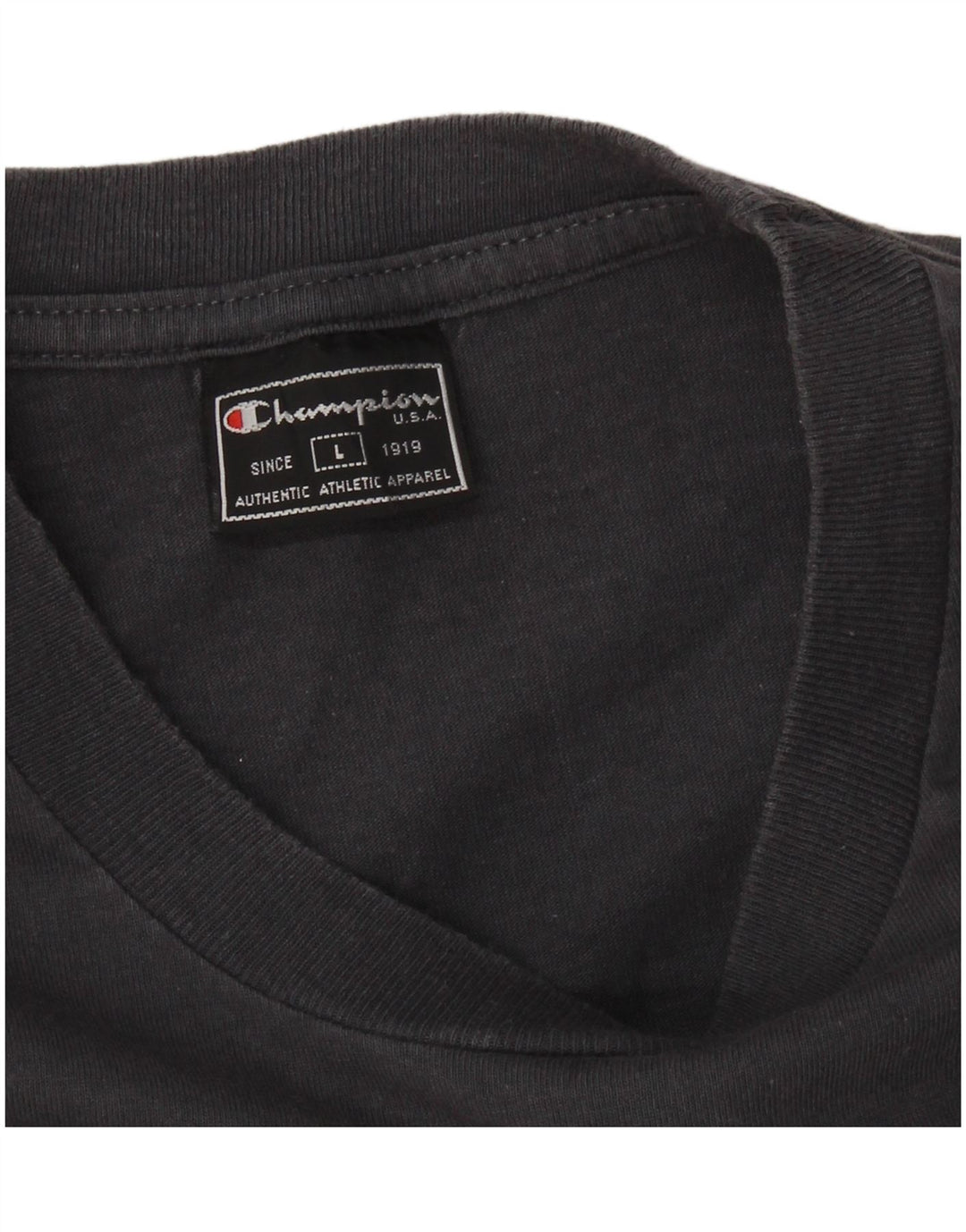 CHAMPION T-Shirt Homme Grand Gris