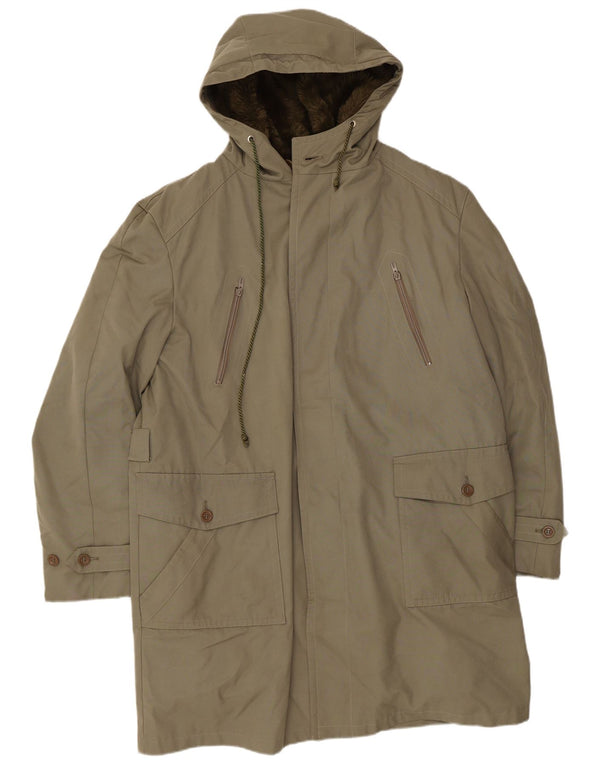 Formtreu Parka à capuche pour homme UK 40 Large Kaki