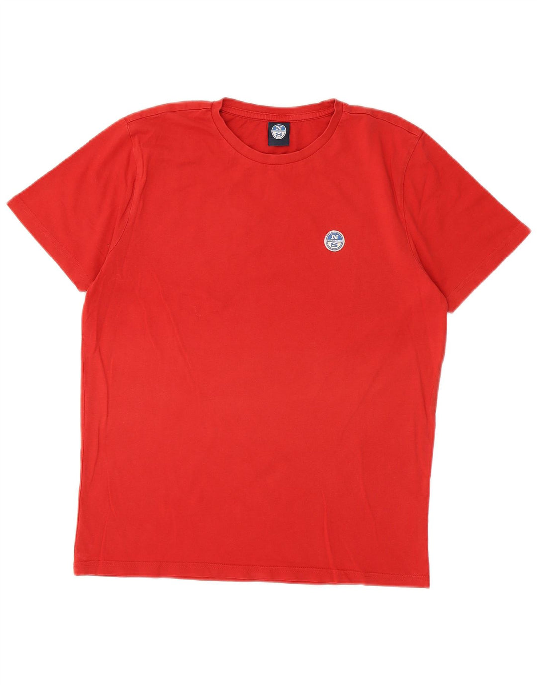 North Sails T-Shirt Homme Rouge Moyen Coton
