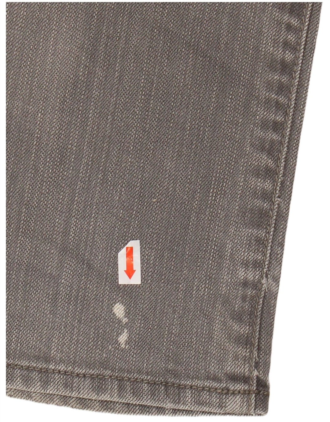ARMANI Jean Droit Homme W33 L33 Gris Coton