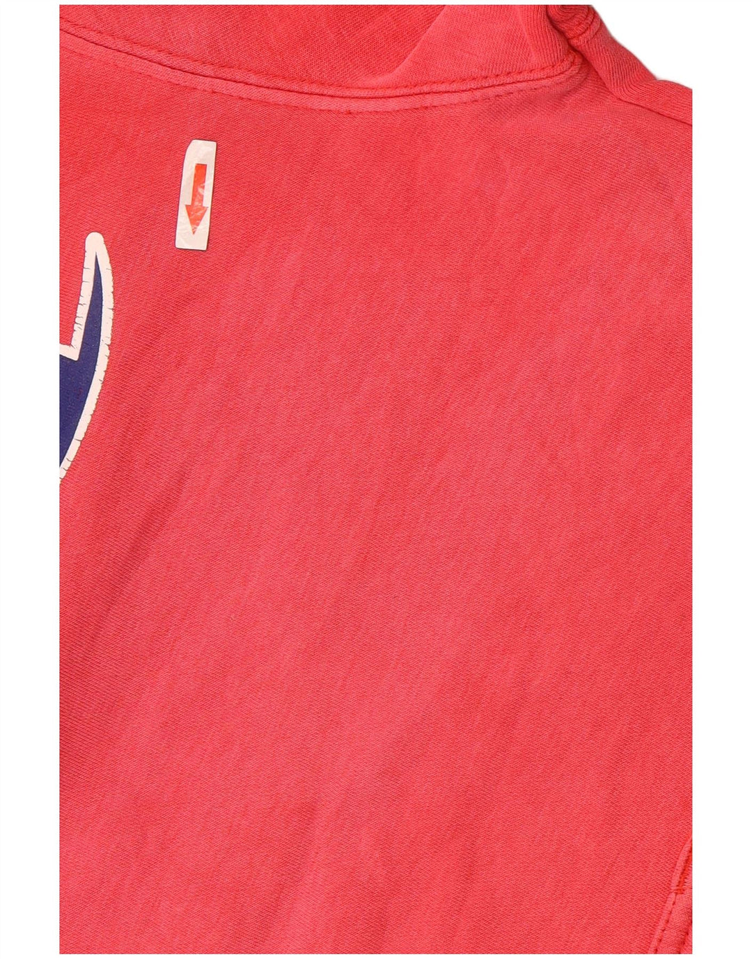Champion Pull à Capuche Graphique Homme Rouge Moyen Coton