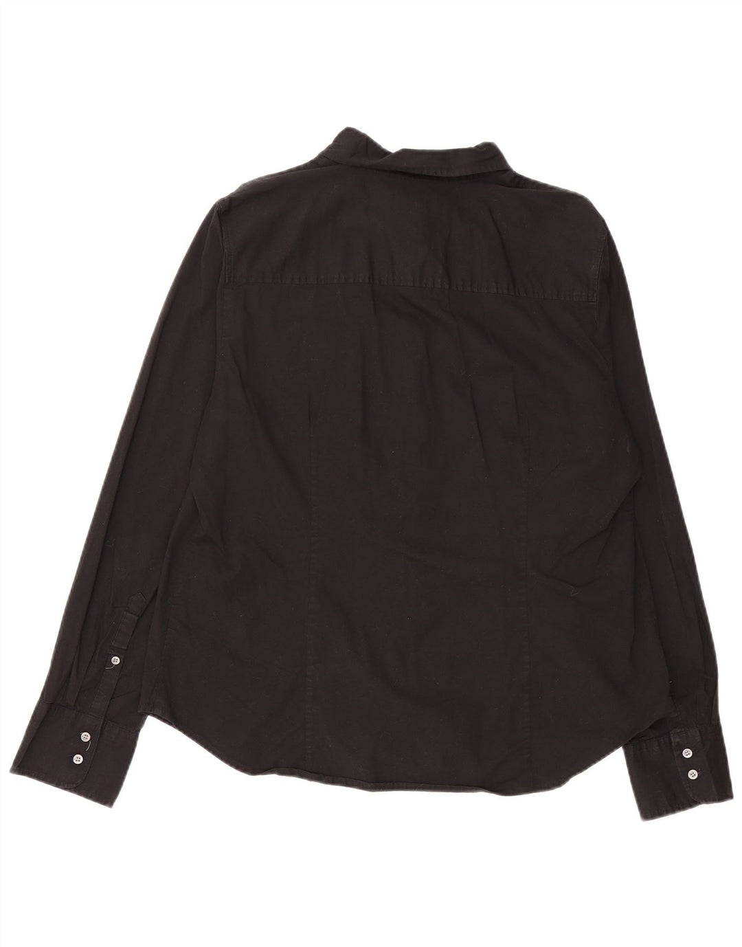 J. CREW Womens 365 Shirt US 16 2XL Black Cotton