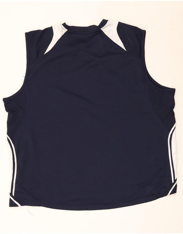 Débardeur Homme Starter XL Bleu Marine Colorblock Polyester