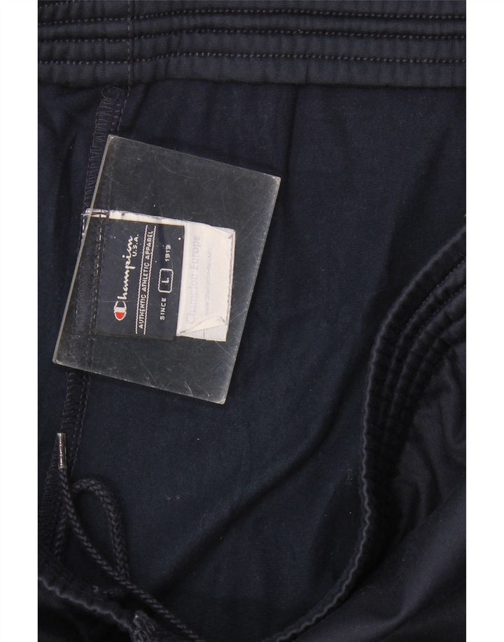 Champion Pantalon De Survêtement Homme Large Bleu Marine Polyester