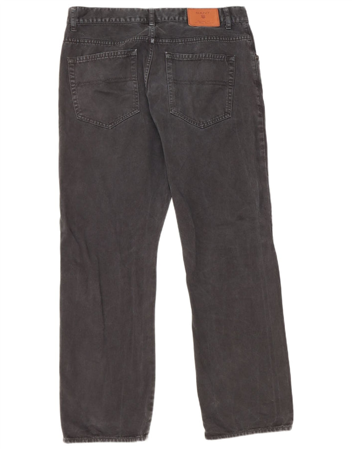 Gant Jean droit homme W34 L30 noir coton