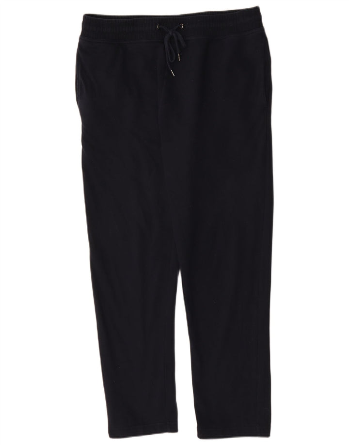 Marks & Spencer Pantalon de survêtement pour femme UK 44 Bleu marine moyen Coton