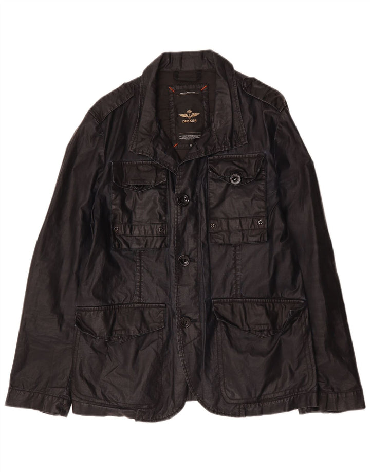 Dekker Veste utilitaire pour homme UK 38 Bleu marine moyen