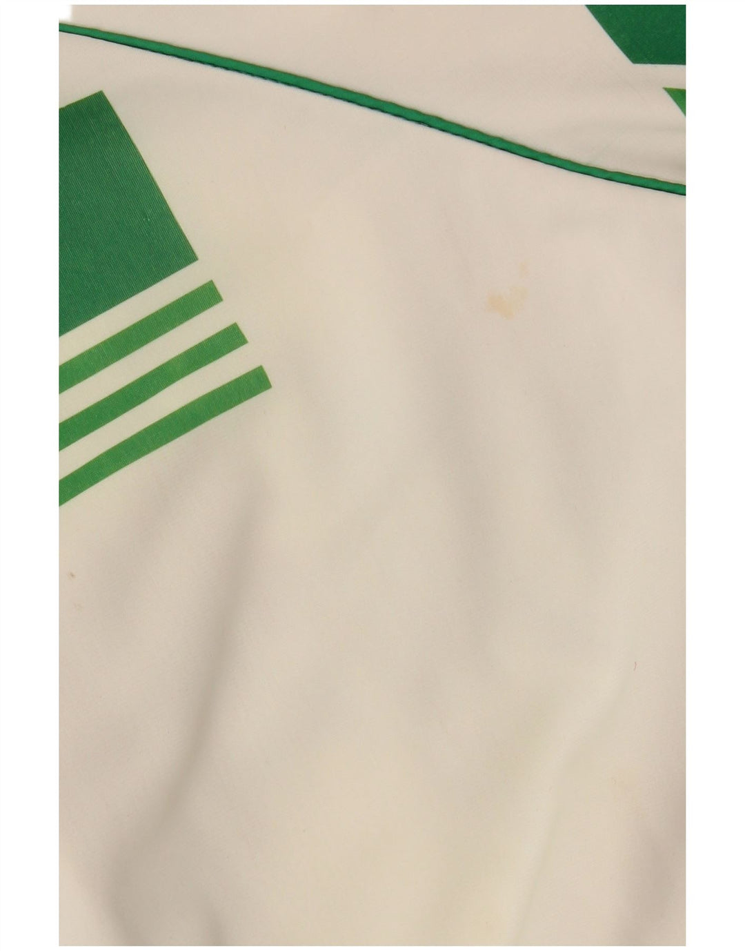 vintage Mens Survêtement Top Veste 2XL Blanc Colourblock Nylon