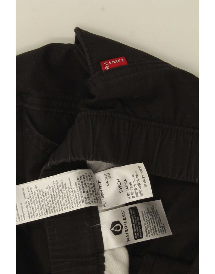 Levi's Pantalon cargo droit homme Small W28 L30 Noir Coton